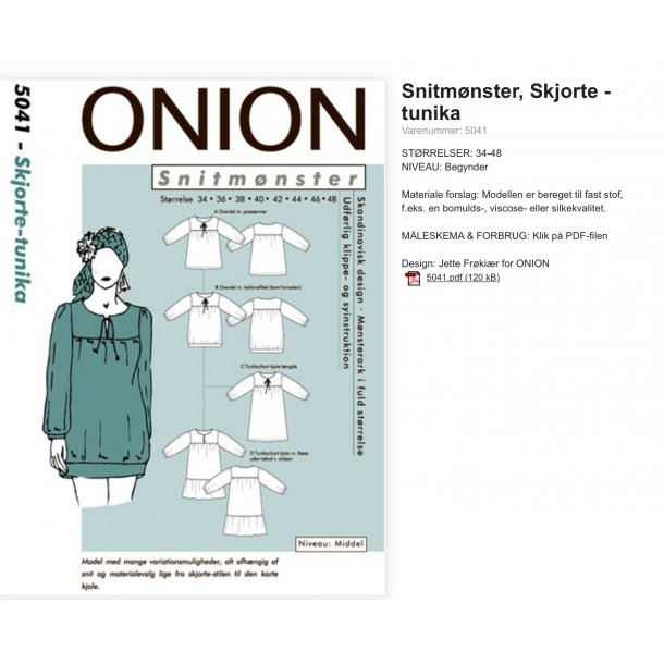 Onion 5041 - Onion STOFBUTIK